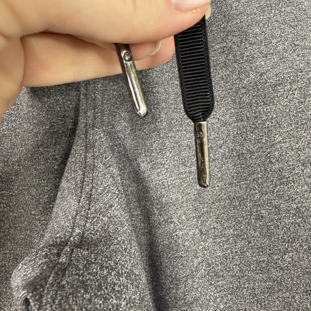 Lululemon Womens Sweat Pants 4 Heathered Gray On the Fly 7/8 Jogger Lounge Gym - Picture 5 of 15